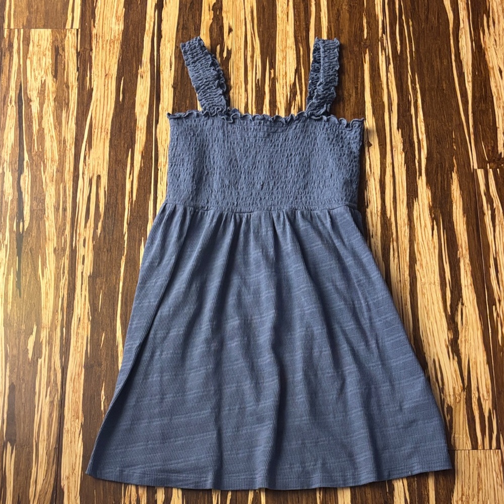 Roxy Textured Blue sun dress